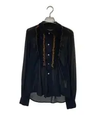 Comme des Garcons Frill shirt GO-B024 M Black