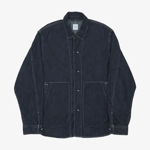 5oz Uneven Yarn Denim Shirt Jacket
