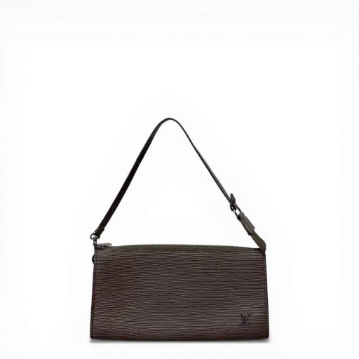 Epi Pochette Accessories 24 Gray
