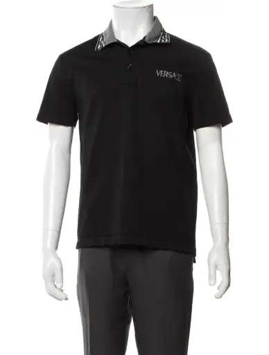 Collar Short Sleeve Polo Shirt