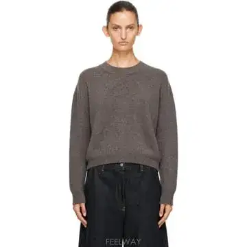 26 FW 스튜디오니콜슨 브라운 모리나 니트 스웨터 262608F095001