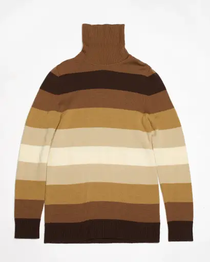 Veronique Branquinho Autumn-Winter 2005/06 Striped Turteneck Sweater