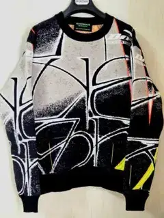 限定レア✨ GUCCIMAZE×ダイエットブッチャー 総柄スウェット ニット 2