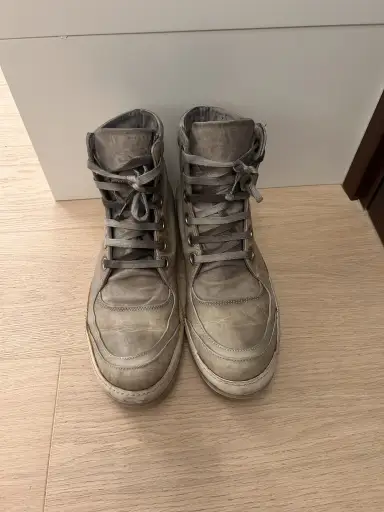 A1923 High Top Sneakers Beige Horse
