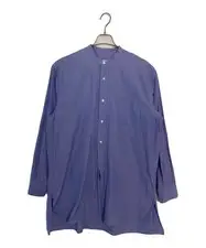 COMOLI Long-Sleeve Shirt S03-02002 3 Blue