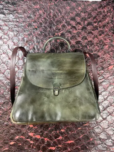 Cherevichkiotvichki Nubuck Horsehide Small Lock Bag