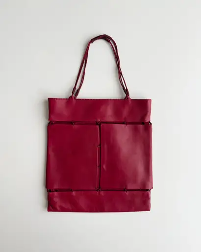 SS1998 PRADA STITCH PARTY LEATHER HAND BAG