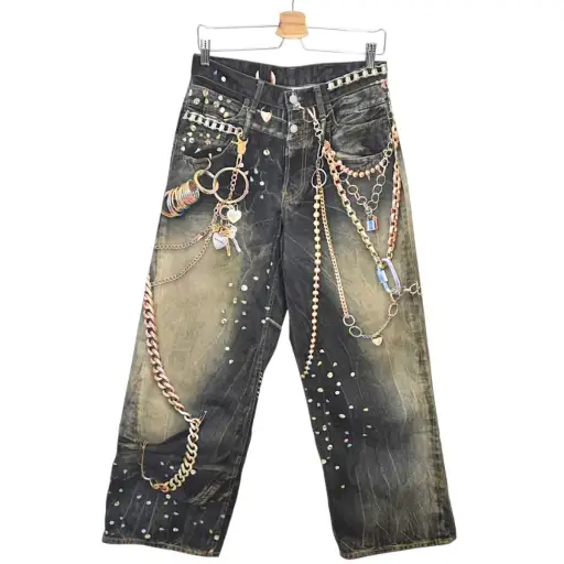 トロンプルイユジーンズ-ルーズフィット1981 U TLO Biker CNY 2026 C00126