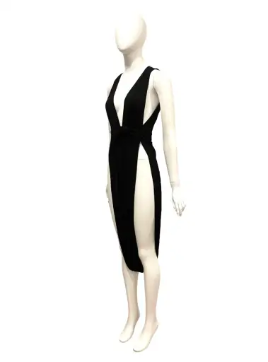 LaPerla High waisted, High Slit dress