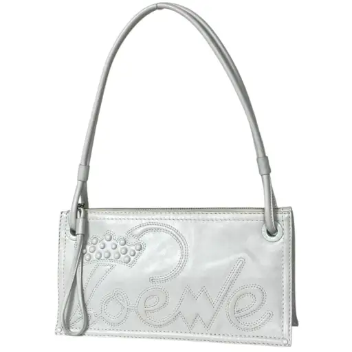 Loewe White Leather Tote Bag (Pre-Owned)