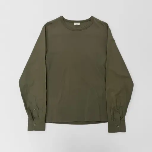 Dries Van Noten Mixed-Fabric Long Sleeve