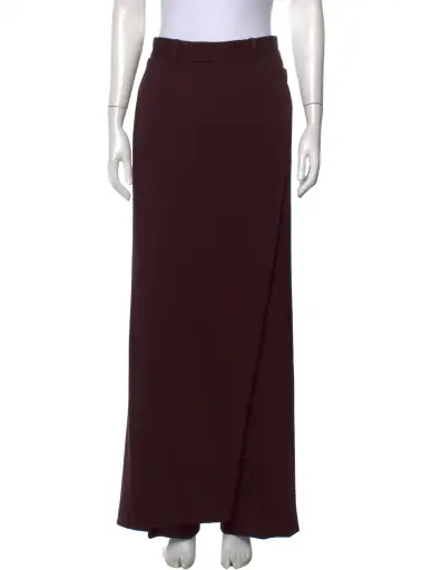 Wool Wide Leg Pants