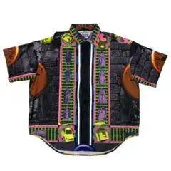 【名作】C.E CAV EMPT 総柄 総柄プリント 半袖シャツ M シーイー