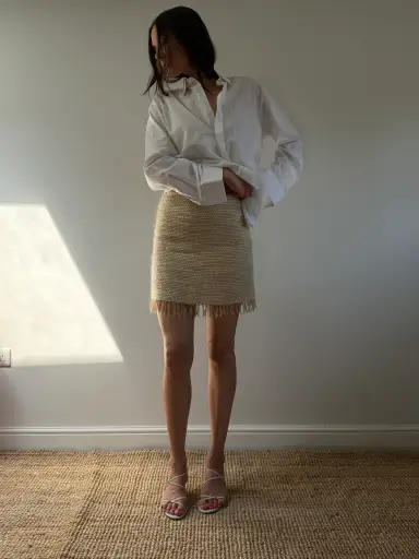 Moschino Mohair Skirt