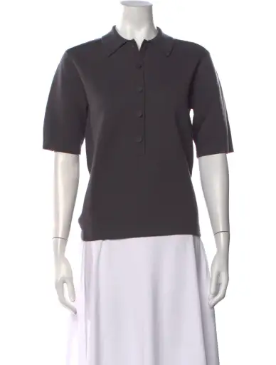 Merino Wool Short Sleeve Polo