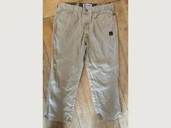 Vintage y2k BAPE A Bathing Ape Capri Chino Pants Made in Japan sz L