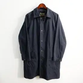 【美品】NIGEL CABOURN【HALFTEX BALMACAAN COAT】48 コート ネイビー ナイジェルケーボン 26090801