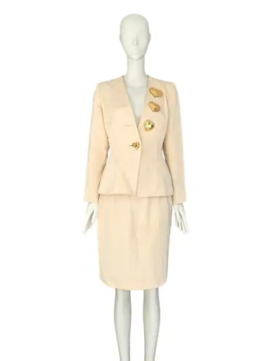 Yves saint laurent suit, 80s