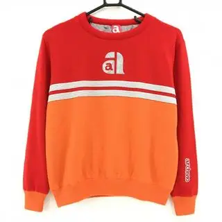 【超美品】アルチビオ セーター レッド×オレンジ ロゴラメ 蓄熱裏地 ウール混 ニット  レディース 38(M) ゴルフウェア archivio アルチビオ(archivio)のスポーツ/アウトドアのゴルフ(ウエア)の商品詳細ページへのリンク