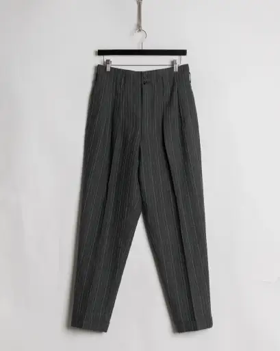 Comme des Garçons Homme Plus Wool Pinstripe Slacks