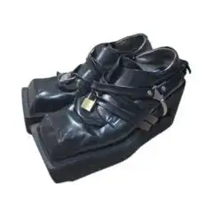 Koji Kuga 久我浩二 Lock Platform Boots
