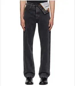 Y/Project CLASSIC ASYMMETRIC WAIST JEANS デニムパンツ