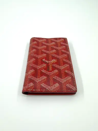 GOYARD SAINT PIERRE CARD HOLDER - RED