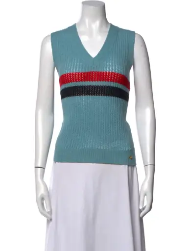 Wool Striped Top