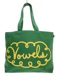 【中古】VOWELS/トートバッグ/--/GRN【バッグ】