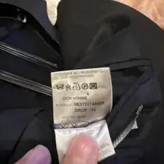 Dior Homme テーラードジャケット 黒　セットアップ