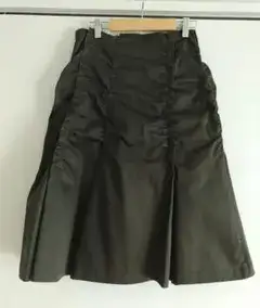 美品　tao COMME des GARCONS　タオ　カーキ　ギャザースカート