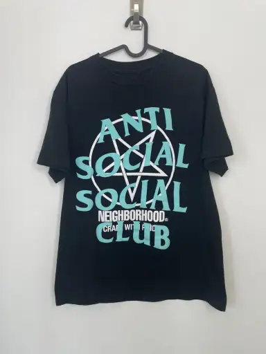 Anti Social Social Club x Neighborhood Filth Fury T Shirt