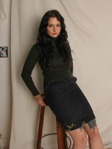 Dries van Noten Double Layer Skirt