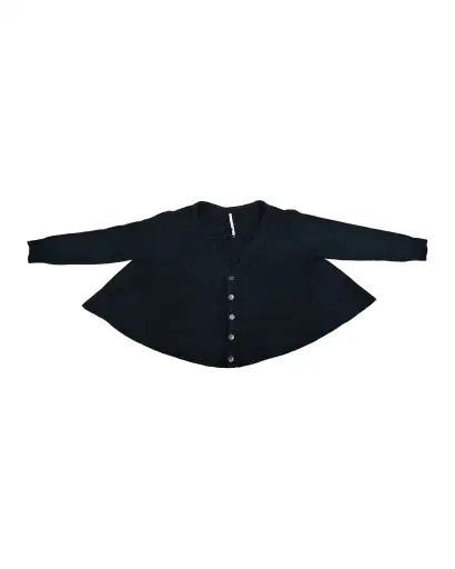 I.S. SUNAO KUWAHARA Soft Cape Cardigan M