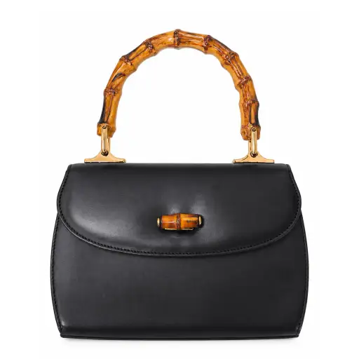 Bolsa Gucci Vintage Customizada Preta