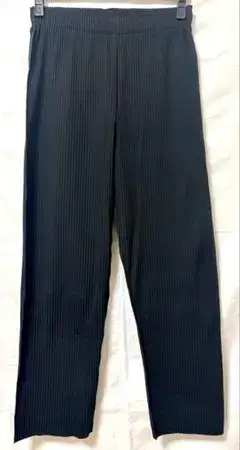 me ISSEY MIYAKE プリーツパンツ ブラック