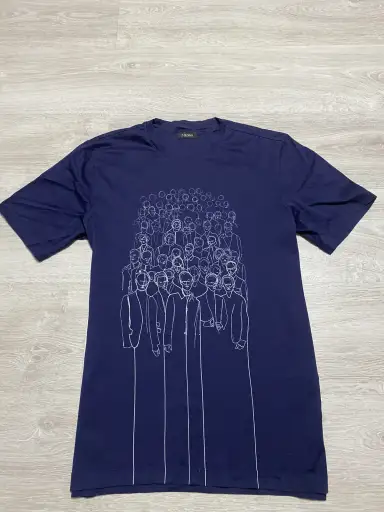 Vintage Z Zegna T-shirt people Size S Ermenegildo