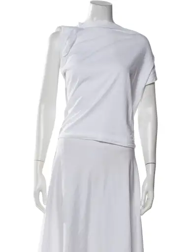 Asymmetrical Short Sleeve Top