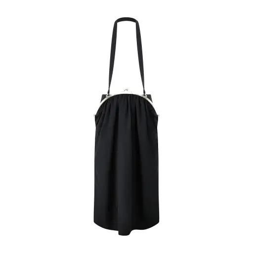 2001 Yohji Yamamoto Runway Documented Handbag Dress with Tags