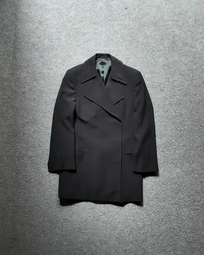 【97/FW GUCCI by Tom Ford】peaked lapel tailored middle coat