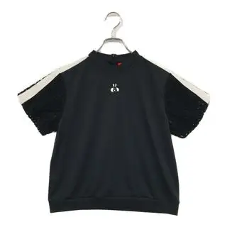 coco 中古 アルチビオ archivio レディース 半袖シャツ 40(L) ブラック 黒 モックネック バックファスナー アルチビオ(archivio)のスポーツ/アウトドアのゴルフ(ウエア)の商品詳細ページへのリンク