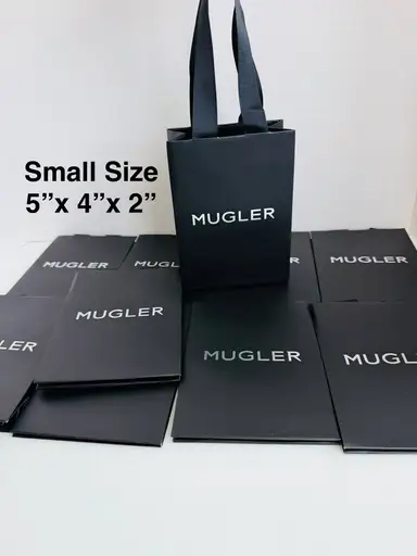 Mugler Gift Bag 10pcs Small Size (5”x 4” x2”)