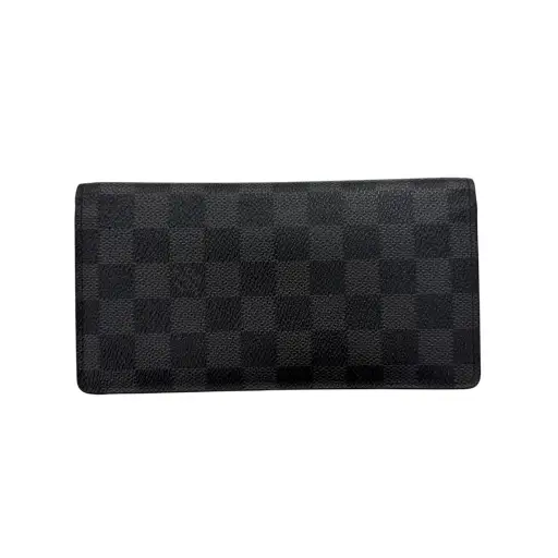 LOUIS VUITTON Long Wallet Black N62227