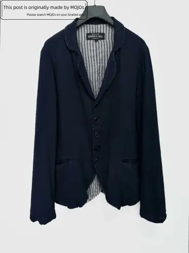 Geoffrey B Small Luigi Parisotto Linen & Silk Jacket