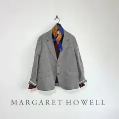 MARGARET HOWELL マーガレットハウエル ヘンボーンリネンジャケット