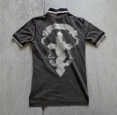 BACKBONE polo shirt S y2k swag ballhog