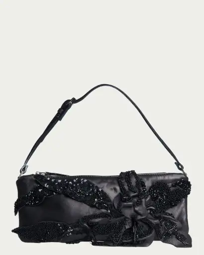 Valentino Beaded Embroidered Bag