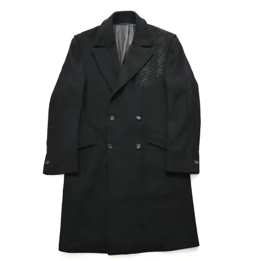 2003aw jil sander embroidered wool Coat 52