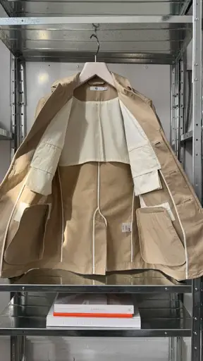 +J JACKET MEN'S - BEIGE