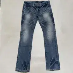FUGA ブーツカットデニムパンツ メンズ y2k お兄系